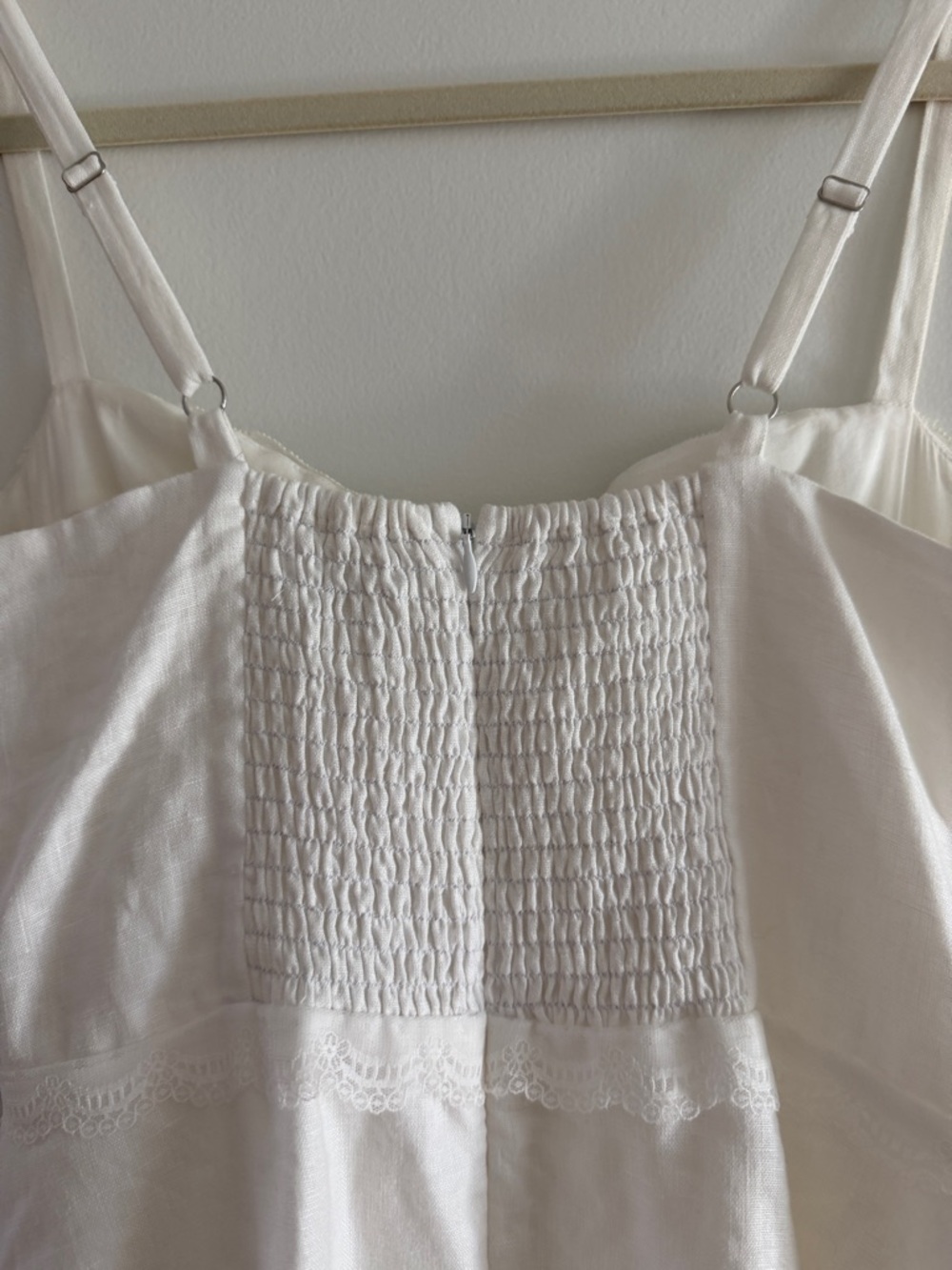 Reformation White Cherrie Dress - Picture 7 of 8
